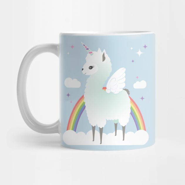 Llamacorn Pegasus by FAKE NEWZ DESIGNS